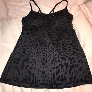 Lululemon animal print tank